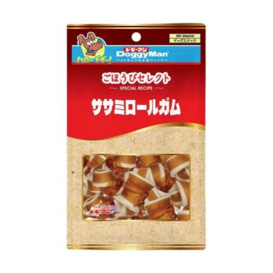 Xương cuốn thịt gà 10 cây cho chó Doggyman 120gr