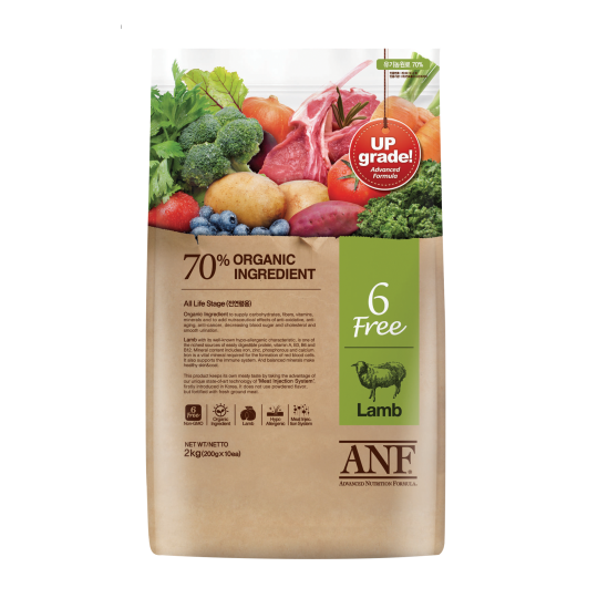 Hạt hữu cơ cho chó ANF 6 Free vị cừu 1.6kg