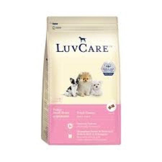 Hạt cho chó con giống nhỏ vị gà Luvcare 500gr