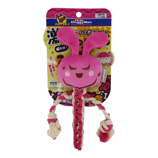Đồ chơi cotton hình Thỏ cho chó size S Doggyman