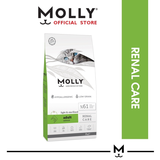 Hạt cho mèo trưởng thành vị cá hồi hổ trợ sỏi thận và tiết niệu Molly 2kg-18