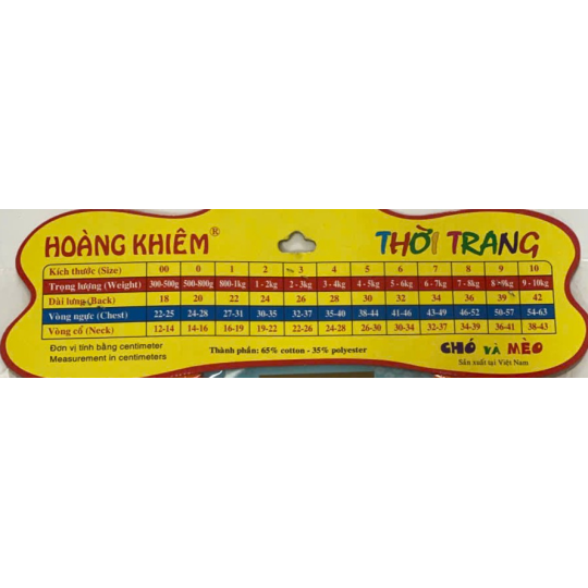 Áo có tay bao tử chó mèo