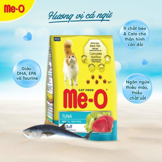 Thức ăn cho mèo trưởng thành Me-o 1.1kg - 1.2kg