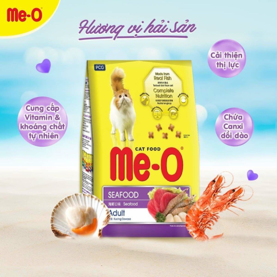 Thức ăn cho mèo trưởng thành Me-o 1.1kg - 1.2kg