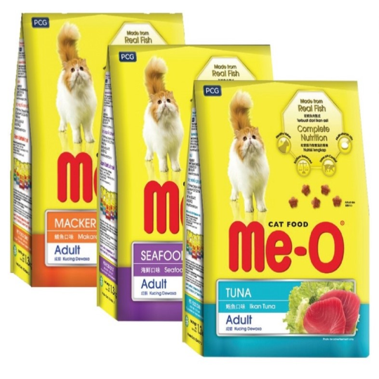 Thức ăn mèo trường thành Me-o 350gr