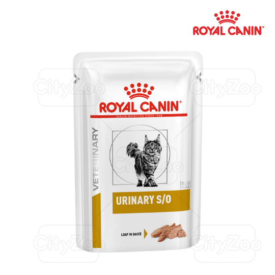 Pate gói cho mèo điều trị sỏi thận Urinary S/O Royal Canin 85gr