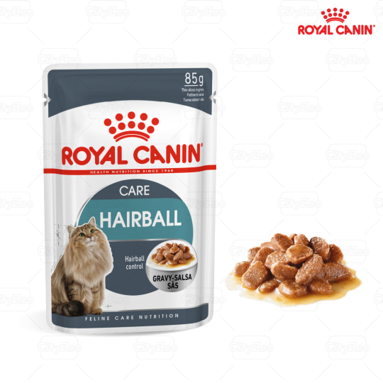 Pate gói mèo trưởng thành kiểm soát búi lông Hairball Royal Canin 85gr