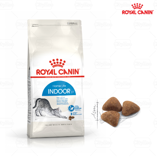 Thức ăn hạt cho mèo trưởng thành Indoor Royal Canin 400gr