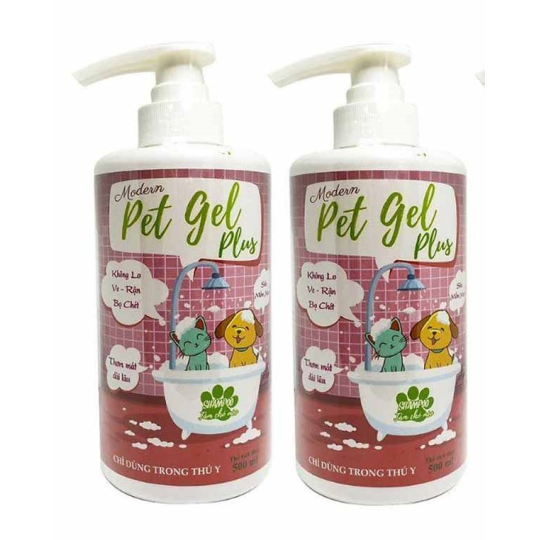 Sữa tắm đặc trị chó mèo Mordern Pet gel Plus 500ml