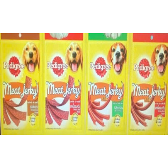 Thức ăn vặt bổ sung cho chó Meat Jerky Pedigree